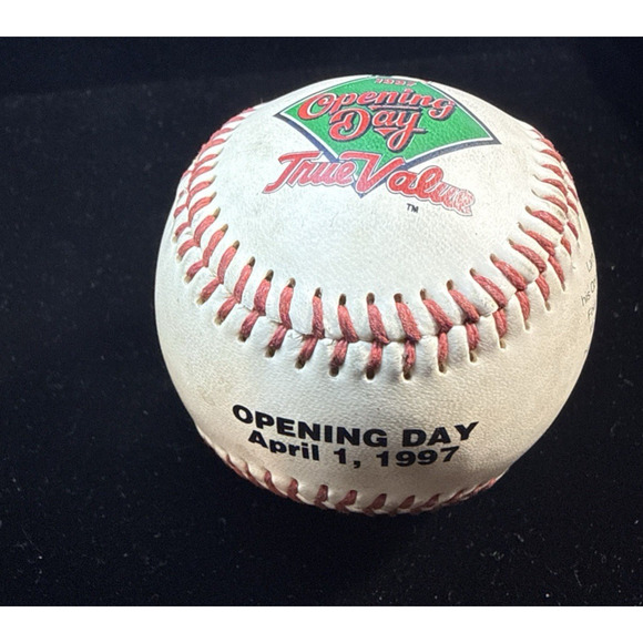 1997 Houston Astros Opening Day True Value Promotional Baseball - Picture 2 of 6